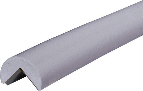 PRO-SAFE - 39" Long, Polyurethane Foam Type A Corner Guard - White, 1" High x 2" Wide Side - Americas Industrial Supply