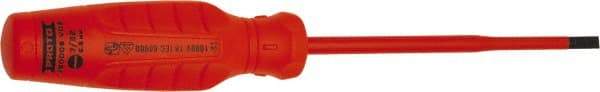 Proto - Insulated, Cabinet & Composite Slotted Screwdriver - Round Shank, Impact & Chemical Resistant Handle - Americas Industrial Supply