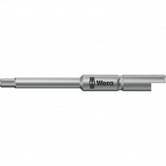 Wera - 2mm Hex Screwdriver Bit - 1/4" Drive, 44mm OAL - Americas Industrial Supply