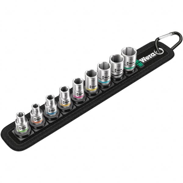 Wera - Socket Sets Measurement Type: Metric Drive Size: 1/4 - Americas Industrial Supply