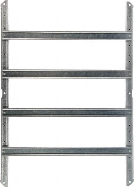 Fibox - Electrical Enclosure Aluminum DIN Rail Frame Set - For Use with ARCA IEC - Americas Industrial Supply