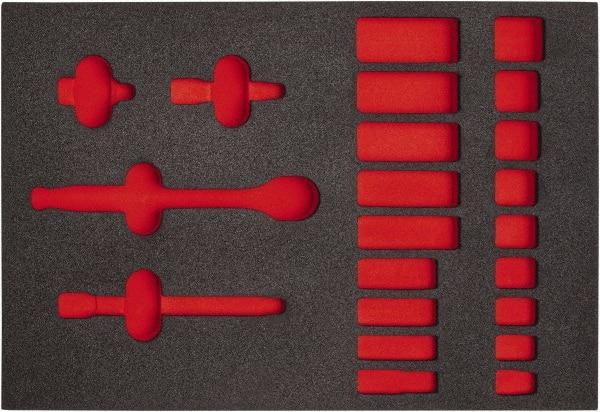 Proto - Tool Box Case & Cabinet Inserts Type: Foam Insert For Use With: J52134HTC - Americas Industrial Supply