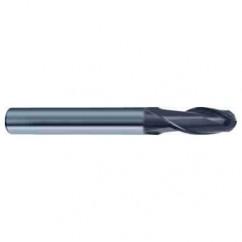 8mm Dia. - 63mm OAL 2 FL 30 Helix Firex Carbide Ball Nose End Mill - Americas Industrial Supply