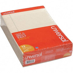 UNIVERSAL - 50 Sheet, 8-1/2 x 11", Legal (Style) Note Pad - Ivory - Americas Industrial Supply