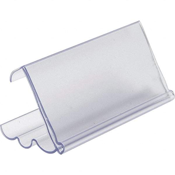 Aigner Index - Label Holders Backing: Snap-On Width (Inch): 1-1/4 - Americas Industrial Supply