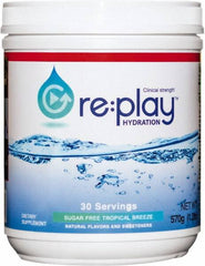 Hydration Health - 15.36 oz Container Sugar Free Tropical Breeze Activity Drink - Powdered, Yields 480 oz - Americas Industrial Supply