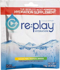 Hydration Health - 0.51 oz Packet Sugar Free Tropical Breeze Activity Drink - Powdered, Yields 16 oz - Americas Industrial Supply