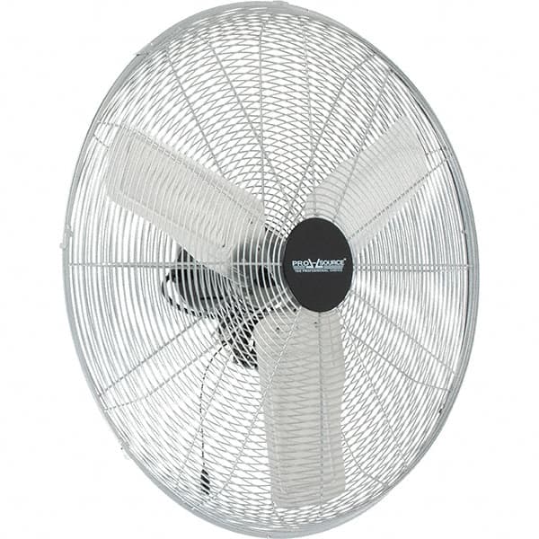 PRO-SOURCE - 30" Blade, 1/4 hp, 5,300, 6,200 & 7,800 CFM, Industrial Circulation Fan - Back-Mounted, 120 VAC Volts, 1.60-1.90 Amps, 3 Speed - Americas Industrial Supply