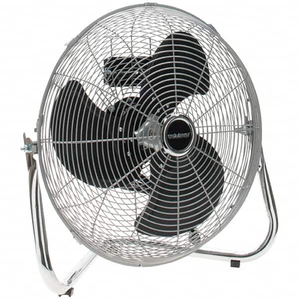 PRO-SOURCE - 18" Blade, 1/4 hp, 5,686 Max CFM, Floor Fan - 3 Speed - Americas Industrial Supply