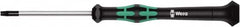 Wera - 9 Torx Driver - 60mm Blade Length, 157mm OAL, Ergonomic Handle - Americas Industrial Supply