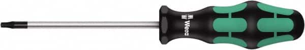 Wera - 7 Tamper Resistant Torx Driver - 60mm Blade Length, 130mm OAL, Ergonomic Handle - Americas Industrial Supply