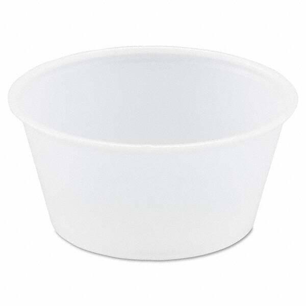 DART - Polystyrene Portion Cups, 3.25 oz, Translucent, 250/Bag, 10 Bags/Carton - Americas Industrial Supply