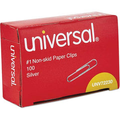 UNIVERSAL - Binder Clips Binder Type: Paper Fastener Color: Silver - Americas Industrial Supply