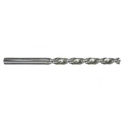 4mm Dia. - HSS Parabolic Taper Length Drill-130° Point-Coolant-Bright - Americas Industrial Supply