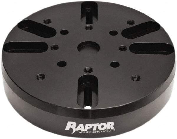 Raptor Workholding - 9-7/8" Jaw Width, 2" High Riser - For Use with 4 & 5 Axis Workholding Systems - Americas Industrial Supply