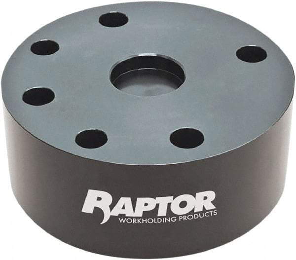 Raptor Workholding - 2" Jaw Width, 2" High Riser - For Use with 4 & 5 Axis Workholding Systems - Americas Industrial Supply