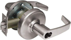 Corbin Russwin - Entrance Lever Lockset - 2-3/4" Back Set, Steel, Brushed Chrome Finish - Americas Industrial Supply