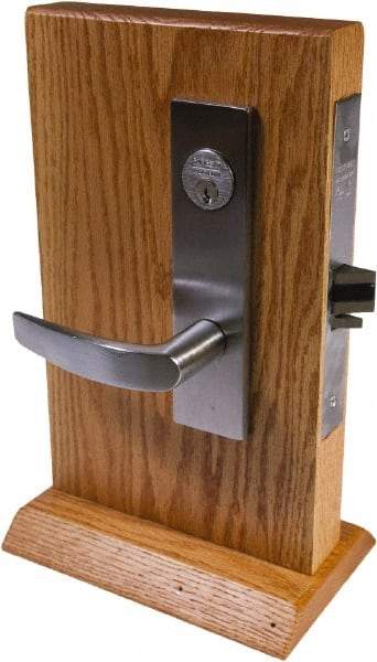 Sargent - Classroom Lever Lockset - 2-3/4" Back Set, Steel, Brushed Chrome Finish - Americas Industrial Supply
