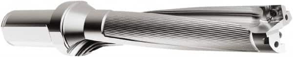 Seco - 206.25mm Max Drill Depth, 5xD, 1-5/8" Diam, Indexable Insert Drill - 2 Inserts, 1-1/2" Shank Diam, Straight Shank - Americas Industrial Supply