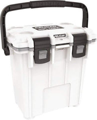 Pelican Products, Inc. - 20 Qt Cooler - Polypropylene, White/Gray - Americas Industrial Supply