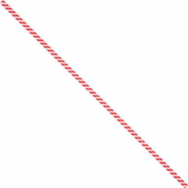 Made in USA - 9" Long, Bag Tie - Red/White - Americas Industrial Supply