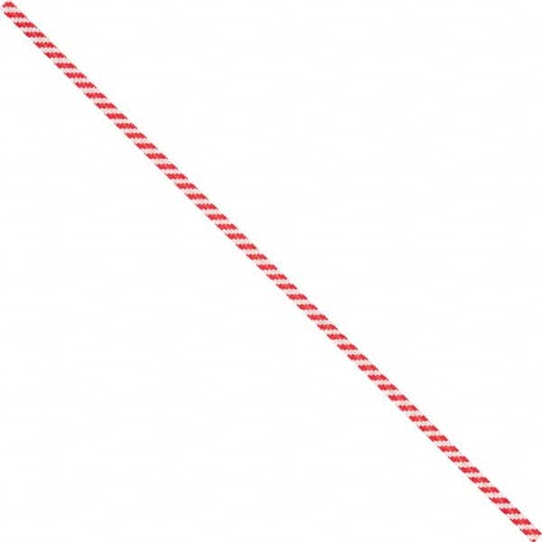 Made in USA - 12" Long, Bag Tie - Red/White - Americas Industrial Supply