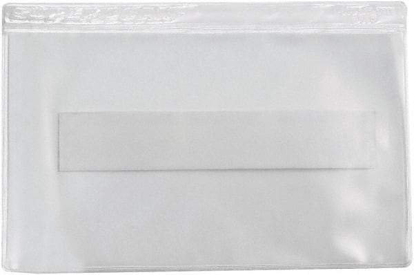 Superscan - 50 Piece Clear Press-On Vinyl Envelope - 2" High x 3-1/2" Wide - Americas Industrial Supply
