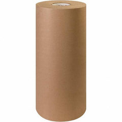 Made in USA - 720' Long x 20" Wide Roll of Recycled Kraft Paper - 50 Lb Paper Weight - Americas Industrial Supply