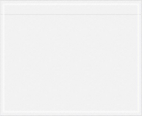 Value Collection - 1,000 Piece, 5-1/2" Long x 4-1/2" Wide, Packing List Envelope - Unprinted, Clear - Americas Industrial Supply