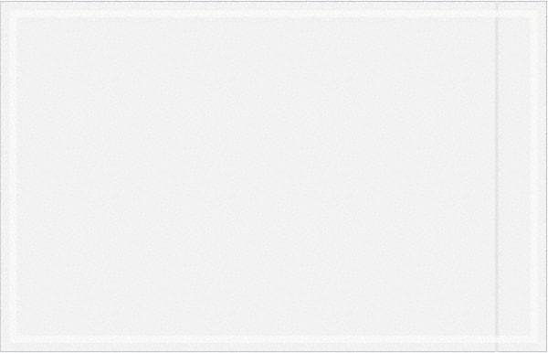 Value Collection - 1,000 Piece, 5-1/8" Long x 8" Wide, Packing List Envelope - Unprinted, Clear - Americas Industrial Supply