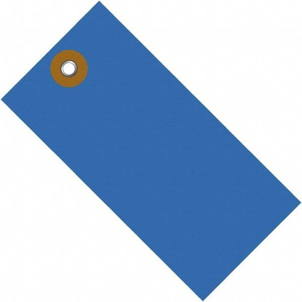 Dupont - 2-3/4" High x 1-3/8" Long, Safety & Facility Blank Tag - Blue Spunbonded Olefin - Americas Industrial Supply