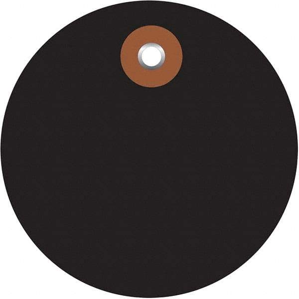 Made in USA - Safety & Facility Blank Tag - Black Vinyl - Americas Industrial Supply