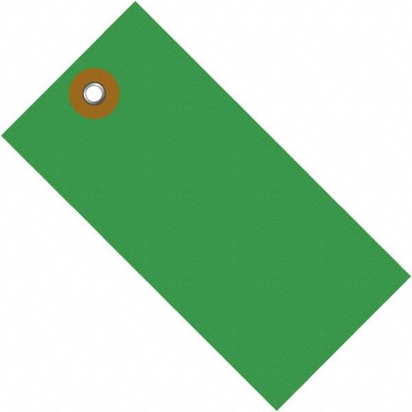 Dupont - 2-3/4" High x 1-3/8" Long, Safety & Facility Blank Tag - Green Spunbonded Olefin - Americas Industrial Supply