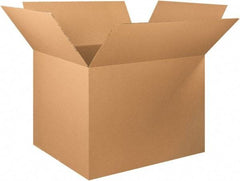 Made in USA - 40" Wide x 48" Long x 36" High Rectangle Heavy Duty Corrugated Box - 2 Walls, Kraft (Color), 120 Lb Capacity - Americas Industrial Supply
