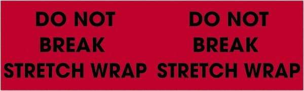 Tape Logic - 10" Long, Fluorescent Red Paper Shipping Label - For Multi-Use - Americas Industrial Supply