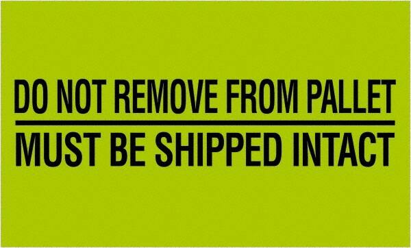 Tape Logic - 5" Long, Fluorescent Green Paper Shipping Label - For Multi-Use - Americas Industrial Supply
