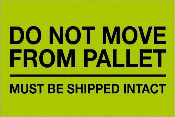 Tape Logic - 6" Long, Fluorescent Green Paper Shipping Label - For Multi-Use - Americas Industrial Supply
