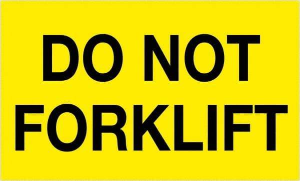 Tape Logic - 5" Long, Fluorescent Yellow Paper Shipping Label - For Multi-Use - Americas Industrial Supply