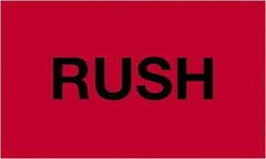 Tape Logic - 5" Long, Fluorescent Red Paper Shipping Label - For Multi-Use - Americas Industrial Supply