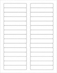 Tape Logic - 3-7/16" Long, White Paper Laser Label - For Laser Printers - Americas Industrial Supply