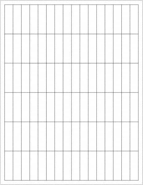 Tape Logic - 1-3/4" Long, White Paper Laser Label - For Laser Printers - Americas Industrial Supply