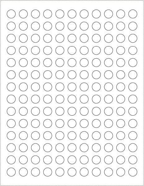 Tape Logic - 1/2" Long, White Paper Laser Label - For Laser Printers - Americas Industrial Supply
