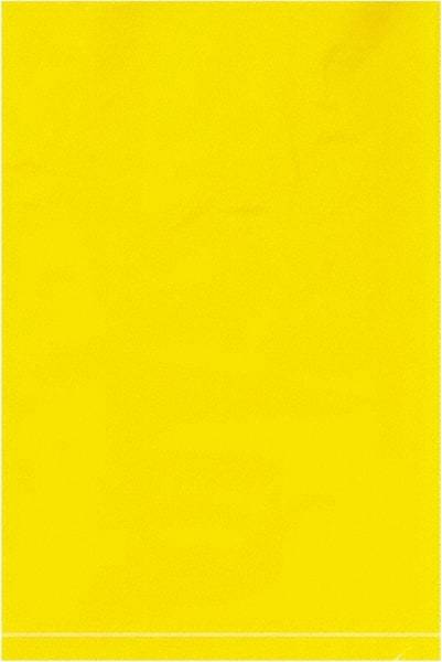 Value Collection - 6 x 9", 2 mil Flat Polybags - Yellow - Americas Industrial Supply