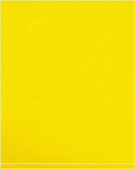 Value Collection - 8 x 10", 2 mil Flat Polybags - Yellow - Americas Industrial Supply