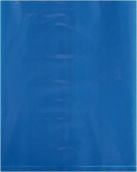 Value Collection - 8 x 10", 2 mil Flat Polybags - Blue - Americas Industrial Supply
