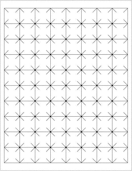Tape Logic - 1" Long, White Paper Laser Label - For Laser Printers - Americas Industrial Supply