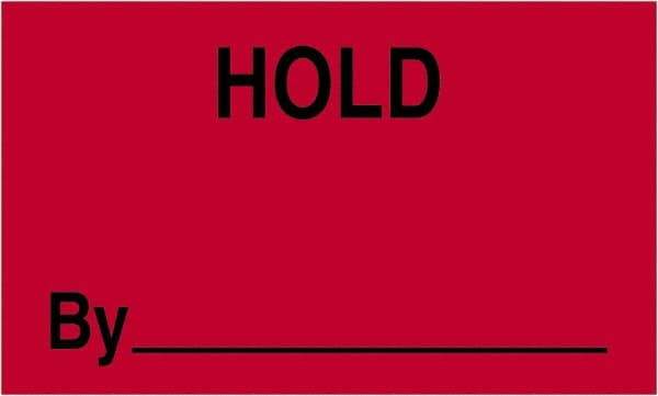 Tape Logic - 5" Long, Fluorescent Red Paper Shipping Label - For Multi-Use - Americas Industrial Supply