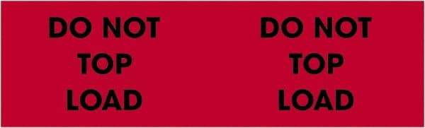 Tape Logic - 10" Long, Fluorescent Red Paper Shipping Label - For Multi-Use - Americas Industrial Supply