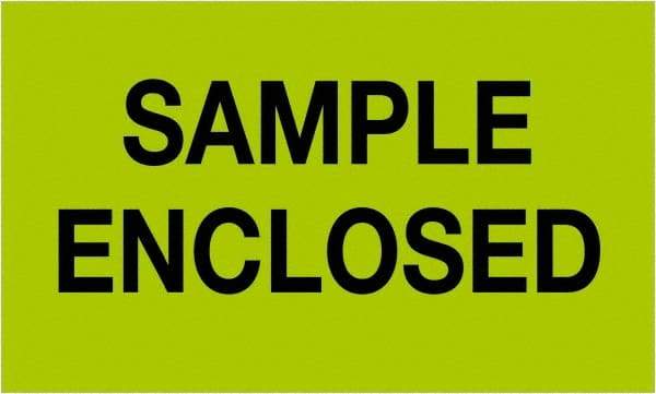 Tape Logic - 5" Long, Fluorescent Green Paper Shipping Label - For Multi-Use - Americas Industrial Supply