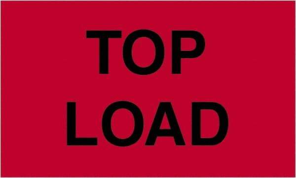 Tape Logic - 5" Long, Fluorescent Red Paper Shipping Label - For Multi-Use - Americas Industrial Supply